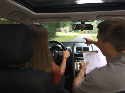 Behind the Wheel